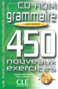 Cd-rom grammaire avance 450 nouveaux exercices