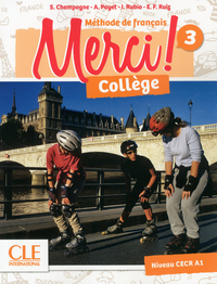 MERCI COLLEGE 3 ELEVE + EXERCICES + DVD CLE