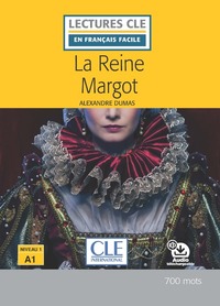 Lecture CLE en français facile La reine Margot niveau A1