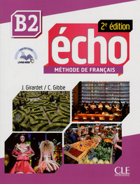 Echo b2 - de francais 2ed - eleve + portfolio + dvd