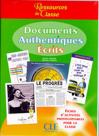 DOCUMENTS AUTHENTIQUES ECRITSCOLL.RESSOURCES DE CLASSE