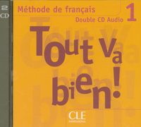 Cd coll.tout va bien niv.1 de francais double cd audio