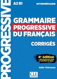 Grammaire progressive intermédiaire corrigés 4è éd.