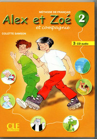 Cd coll alex et zoe et compagnie 2 de francais - 3cd audio