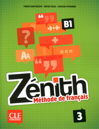 Zenith 3 b1 - de francais - eleve + dvd rom