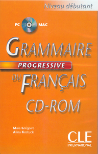 Grammaire progressive cd-rom debutant