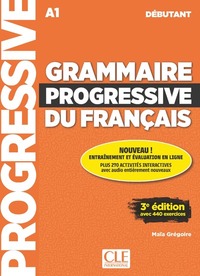 Grammaire progressive du français débutant 3è édition+CD