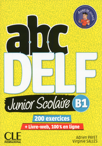 ABC Delf Junior scolaire niveau B1 + DVD + Livre Web NC