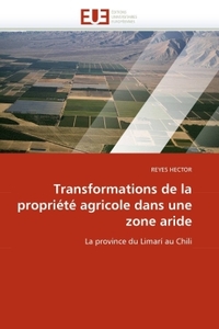 Transformations de la propriété agricole dans une zone aride