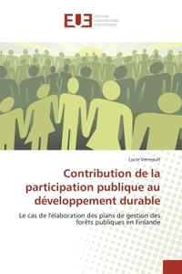 CONTRIBUTION DE LA PARTICIPATION PUBLIQUE AU DEVELOPPEMENT DURABLE