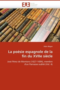 La poésie espagnole de la fin du XVIIe siècle