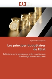 Les principes budgétaires de l'etat
