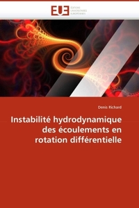 Instabilité hydrodynamique des écoulements en rotation différentielle