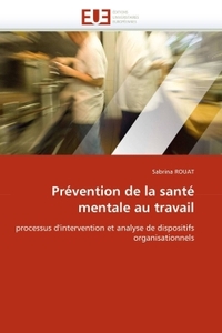Prévention de la santé mentale au travail