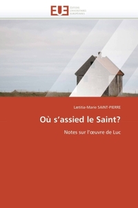 Où s assied le saint?