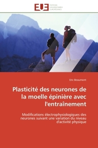 Plasticité des neurones de la moelle épinière avec l'entraînement