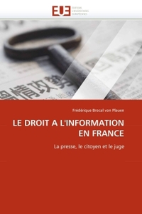 Le droit a l''information en france