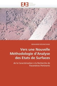 Vers une nouvelle méthodologie d analyse des etats de surfaces