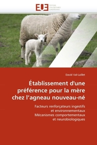 Établissement d''une préférence pour la mère chez l''agneau nouveau-né