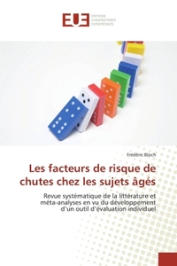 Les facteurs de risque de chutes chez les sujets âgés