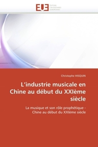 L industrie musicale en chine au début du xxième siècle