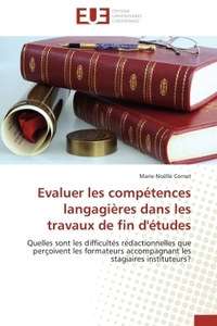 Evaluer les compétences langagières dans les travaux de fin d'études