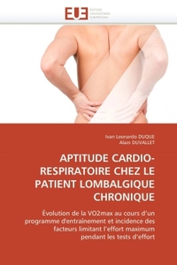 Aptitude cardio-respiratoire chez le patient lombalgique chronique