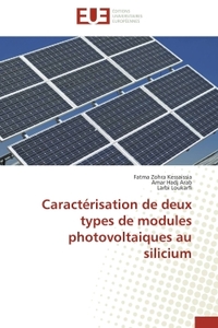 CARACTERISATION DE DEUX TYPES DE MODULES PHOTOVOLTAIQUES AU SILICIUM