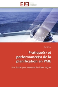 Pratique(s) et performance(s) de la planification en PME