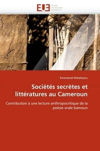 Sociétés secrètes et littératures au cameroun