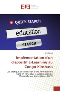 Implémentation d'un dispositif e-learning au congo-kinshasa