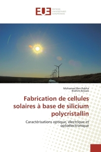 Fabrication de cellules solaires à base de silicium polycristallin