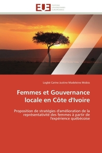 Femmes et gouvernance locale en côte d'ivoire