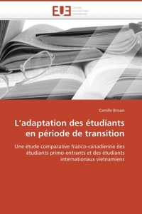 L adaptation des étudiants en période de transition