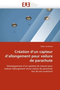 Création d''un capteur d''allongement pour voilure de parachute