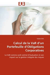 Calcul de la var d''un portefeuille d''obligations corporatives