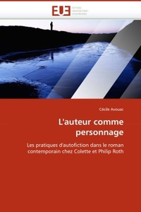 L'auteur comme personnage