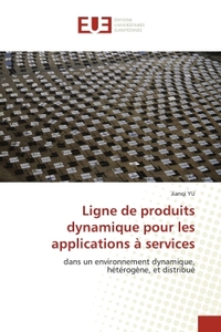 Ligne de produits dynamique pour les applications à services