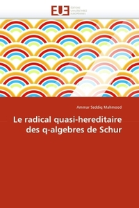 Le radical quasi-hereditaire des q-algebres de schur