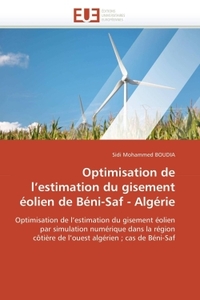 Optimisation de l estimation du gisement éolien de béni-saf - algérie