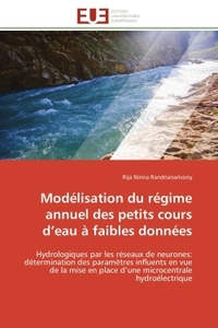 Modélisation du régime annuel des petits cours d'eau à faibles données