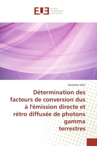 DETERMINATIO FACTEURS CONVERSION DUS A L'EMISSION DIRECTE ET RETRO DIFFUSEE PHOTONS GAMMA TERRESTRES