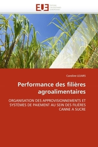Performance des filières agroalimentaires