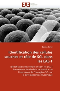 Identification des cellules souches et rôle de scl dans les lal-t