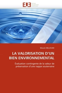 La valorisation d''un bien environnemental