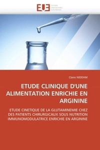 Etude clinique d'une alimentation enrichie en arginine