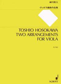 DEUX ARRANGEMENTS - O MENSCH, BEWEIN' DEIN' SUNDE GROSS / LASCIA CH'IO PIANGA. VIOLA (SOLO AND WITH