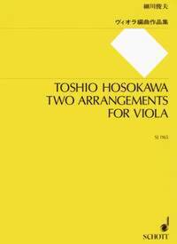 DEUX ARRANGEMENTS - O MENSCH, BEWEIN' DEIN' SUNDE GROSS / LASCIA CH'IO PIANGA. VIOLA (SOLO AND WITH