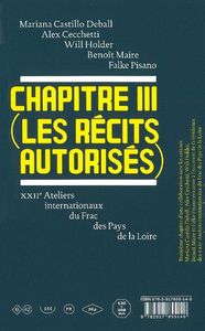 CHAPITRE III (LES RECITS AUTORISES) - BILINGUE FRANCAIS / ANGLAIS