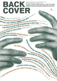BACK COVER N 5 - DESIGN GRAPHIQUE, TYPOGRAPHIE, ETC.